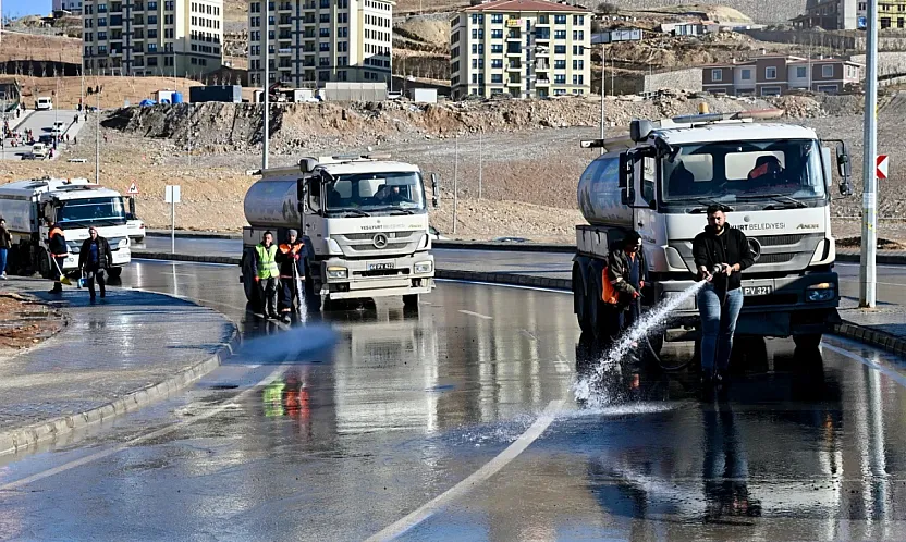 İkizce Konutları'nda Hijyen Seferberliği