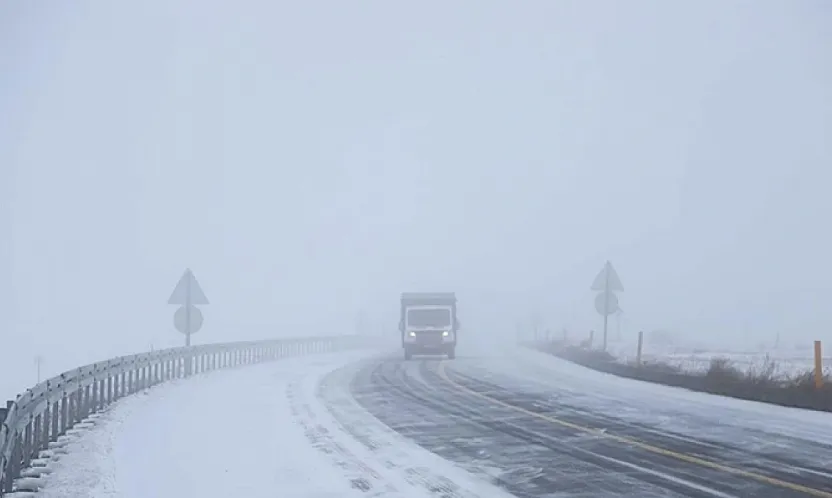 Kar ve Tipi Malatya'da Ulaşımı Durdurdu!