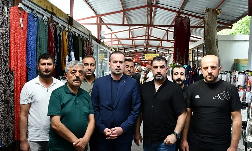 Karademir'den Kanalboyu esnafına ziyaret