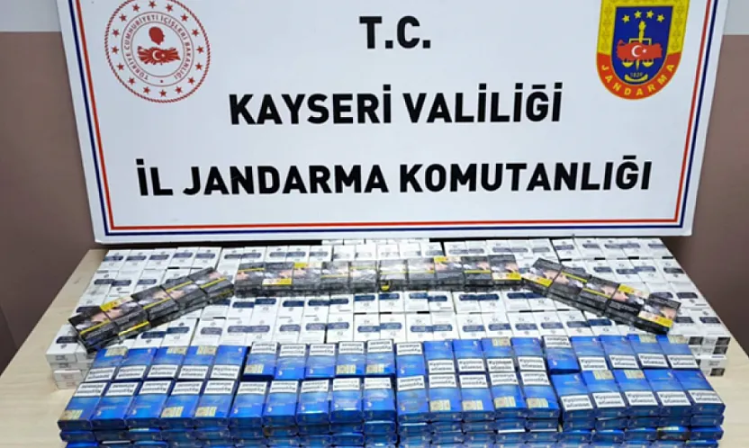 Kayseri-Malatya Yolunda Durdurulan Tırdan Kaçak Sevkiyat Çıktı!