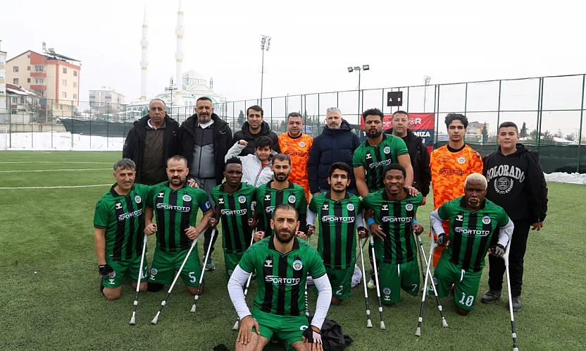 Malatya Ampute Futbol Takımı Türkiye Kupası'nda Çeyrek Finalde