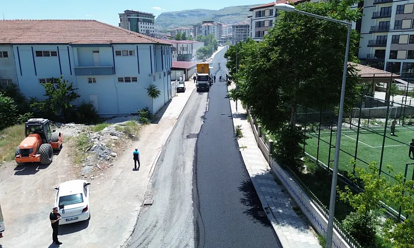 Malatya Battalgazi Selçuklu Mahallesi'nde Asfalt Çalışması Tamamlandı!