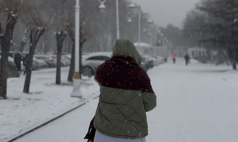 Malatya Beyaza Büründü Kar Yağışı Etkisini Arttırdı