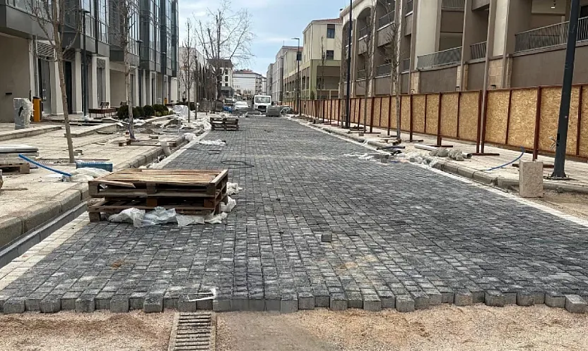 Malatya Çarşısı Kabuk Değiştiriyor Granit Küp Taşlarla Estetik Dönüşüm