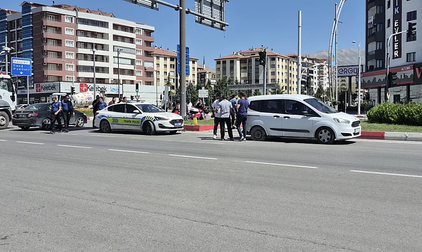 Malatya Çevreyolunda Korkutan Kaza