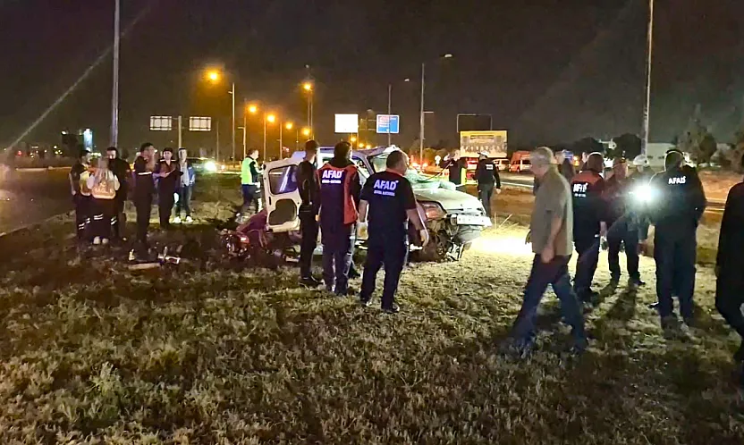 Malatya'da 2 Kişinin Hayatını Kaybettiği Kaza Böyle Görüntülendi!
