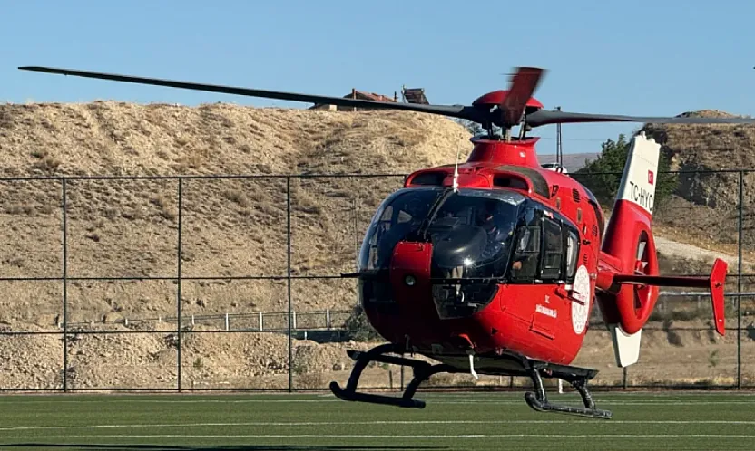 Malatya'da Ambulans Helikopter Seferber Oldu!
