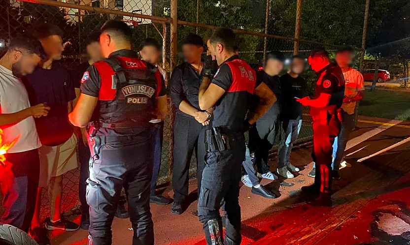 Malatya'da Asayiş Denetimleri Sıklaştı! Park Ve Bahçelerde Polis Uygulaması