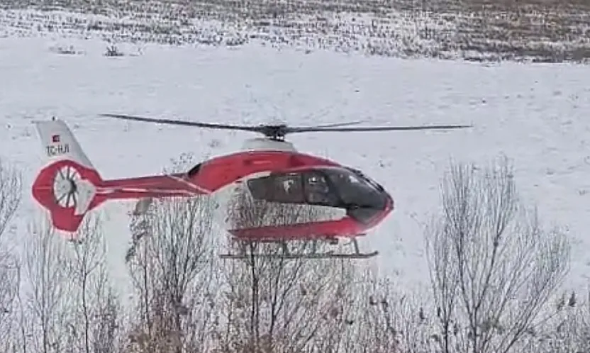 Malatya'da Avcı İçin Gökyüzünde Zamanla Yarış