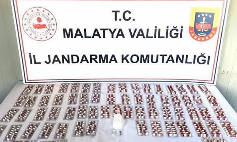 Malatya'da Binlerce Uyuşturucu Hap Ele Geçirildi!
