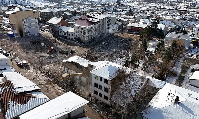 Malatya'da Depremden Etkilenen İlçe Yeniden İnşa Ediliyor