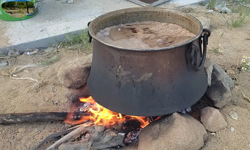 Malatya'da Dut Bereketi Başladı! Kazanlar Pekmez İçin Kaynıyor
