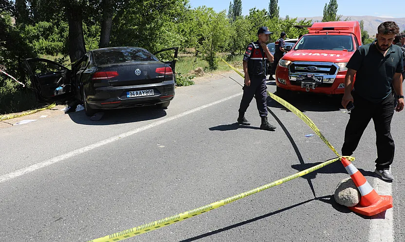 Malatya'da Feci Kaza! Ağaca Çarpan Otomobilde Can Kaybı Arttı