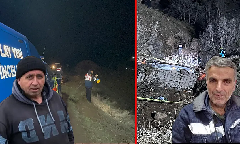 Malatya'da Feci Kaza! İşçi Servisi Şarampole Yuvarlandı: 2 Ölü!