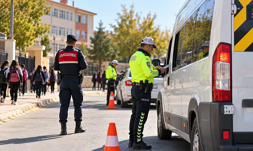 Malatya'da Güvenli Okul Denetimleri Sıklaştırıldı! Servislere Ceza Yağdı