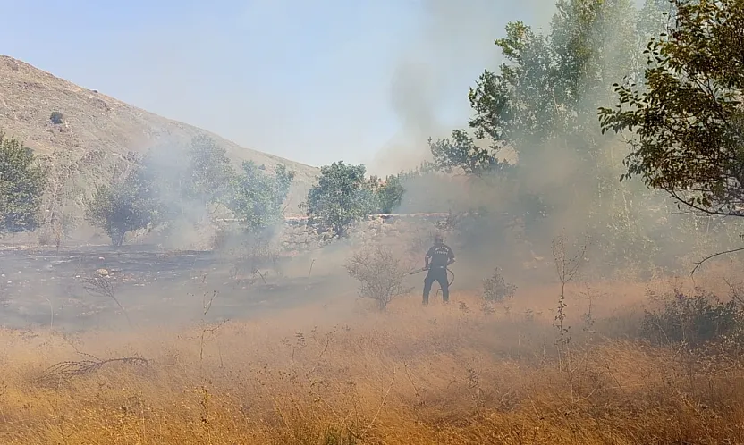 Malatya'da İki İlçede Peş Peşe Yangınlar!