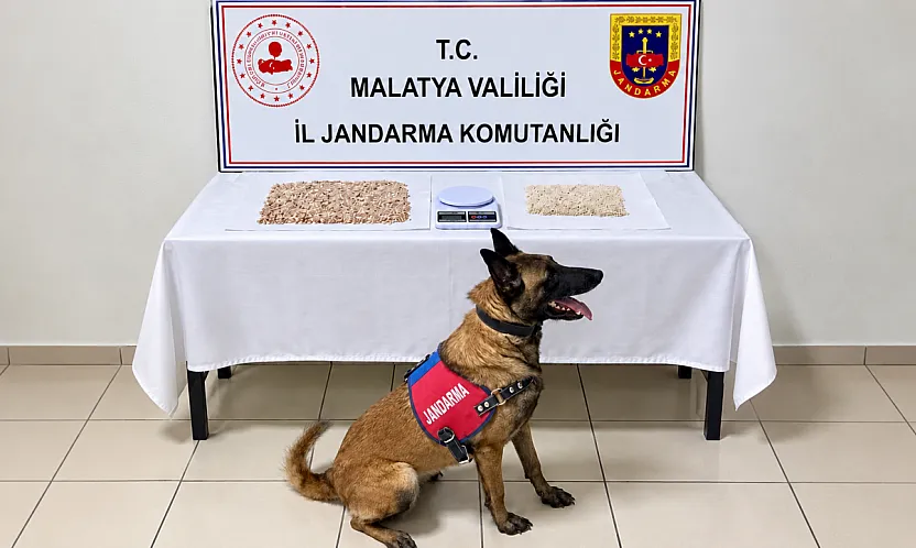 Malatya'da Jandarmadan Uyuşturucu Darbesi! Ele Geçirilen Miktar Dikkat Çekti