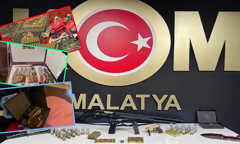 Malatya'da Kaçak Silah Ticaretine Karşı Mücadele