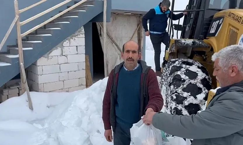 Malatya'da Kar Engelini Aşan Şifa Seferberliği