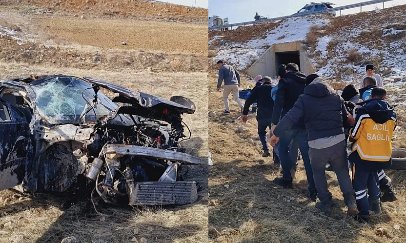 Malatya'da Kaza! Genç Sürücü Öldü