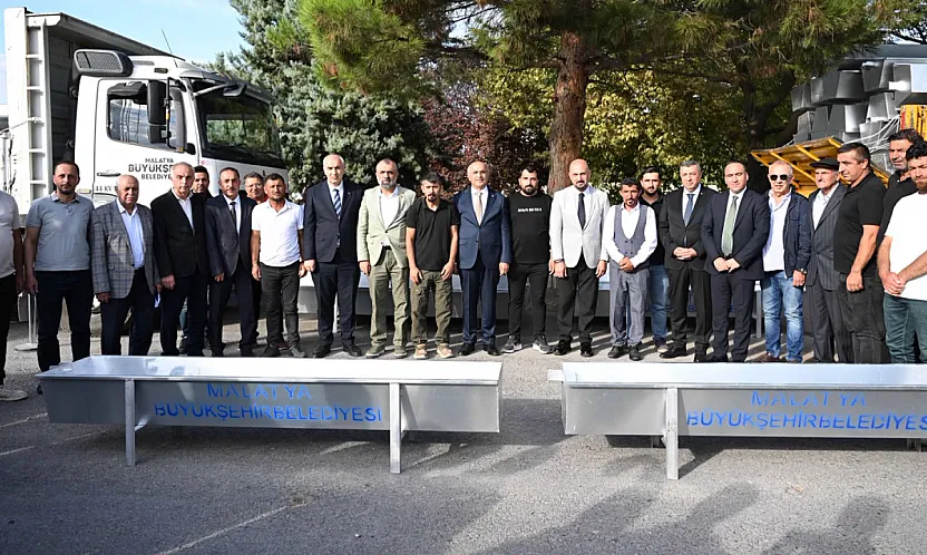 Malatya'da Kırsal Mahallelerde Sıvat Dağıtımı!