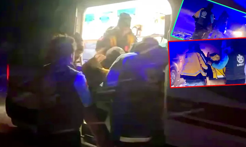 Malatya'da Korku Dolu Anlar! 2 Saat Boyunca Mahsur Kaldı