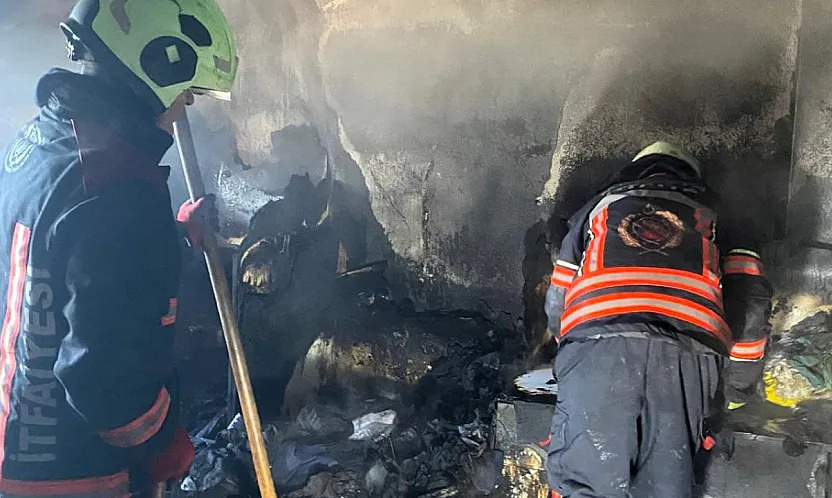 Malatya'da Korkutan Yangın