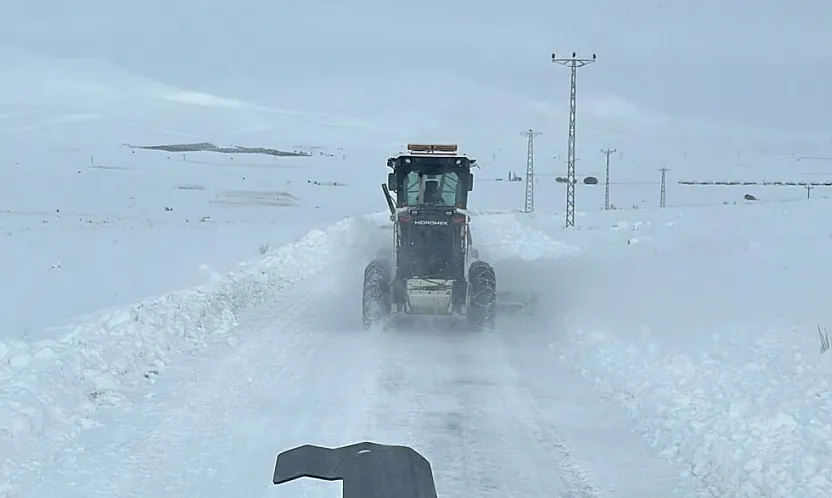 Malatya'da Kubbe Dağı'nda Kar 110 Santimetre