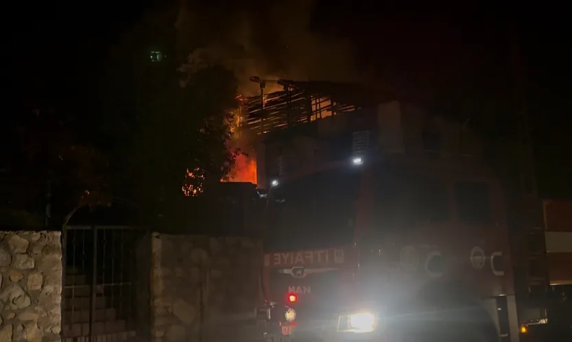 Malatya'da Metruk Evde İkinci Yangın!