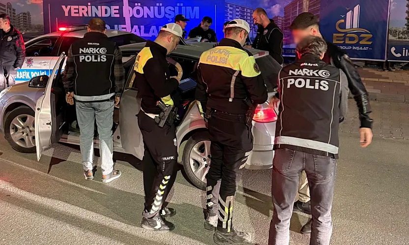Malatya'da Narkoalan-2 Operasyonu! Park ve Bahçelerde Denetim