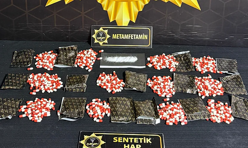 Malatya'da Narkotik Operasyonu! 4 Kilo 875 Gram Metamfetamin Ele Geçirildi
