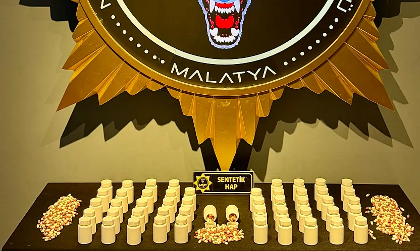 Malatya'da Narkotik Operasyonu! Binlerce Hap Ele Geçirildi