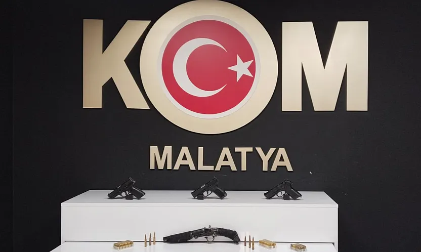 Malatya'da Ruhsatsız Silah Operasyonu! Çok Sayıda Silah ve Mühimmat Ele Geçirildi