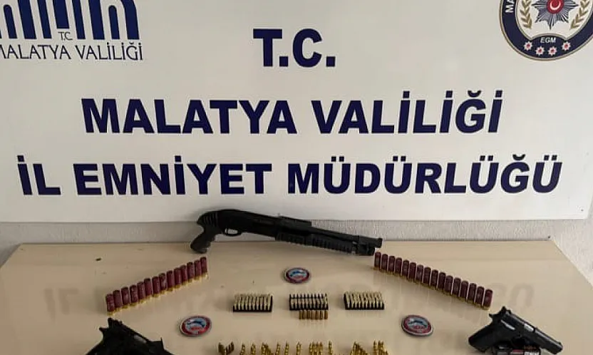 Malatya'da Ruhsatsız Silah Satışına Operasyon!