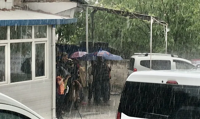 Malatya'da Sağanak Yağış Etkisini Gösterdi