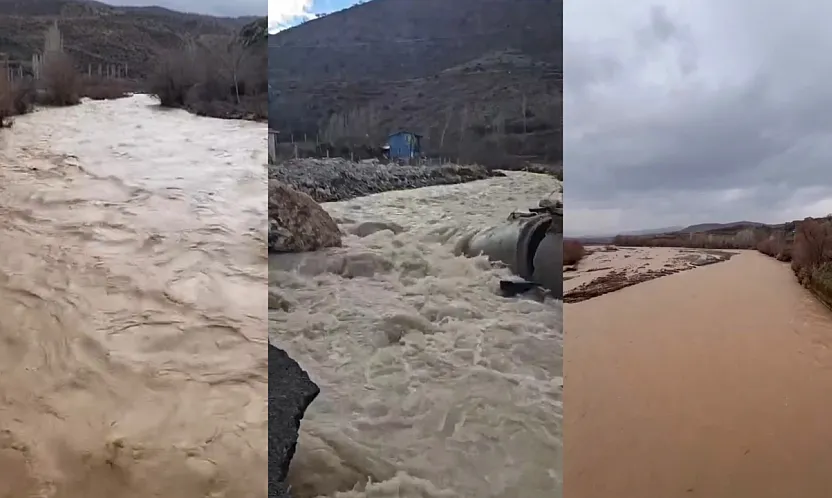 Malatya'da Su Kaynakları Yeniden Canlandı: Dere ve Çaylar Coşkuyla Akıyor!