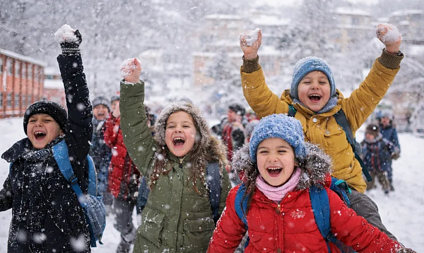 Malatya'da Taşımalı Eğitim Durduruldu
