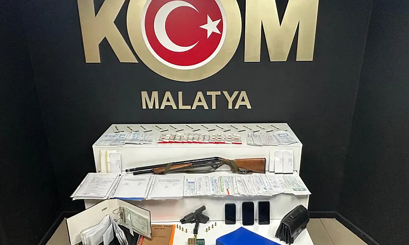 Malatya'da Tefecilik Operasyonu: 3 Tutuklama