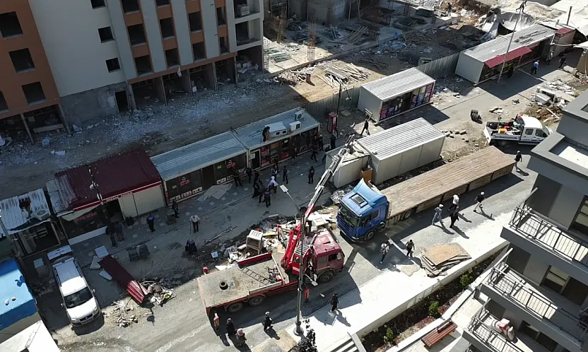 Malatya'da Ticaret Merkezi Yeniden Şekilleniyor! Konteyner Dönemi Bitiyor