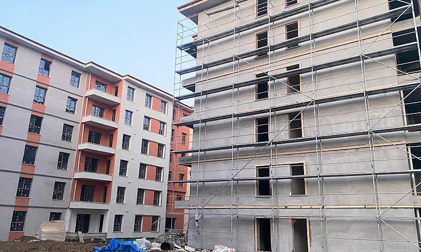 Malatya'da TOKİ Şantiyesinde İş Kazası: 1 Yaralı