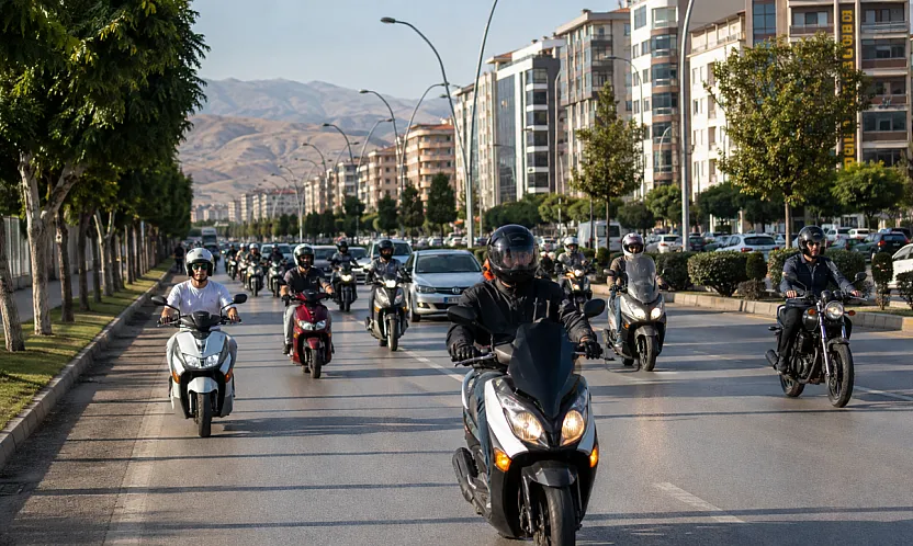Malatya'da Trafikte Dengeler Değişiyor! Motosiklet Sayısındaki Artış Şaşırttı