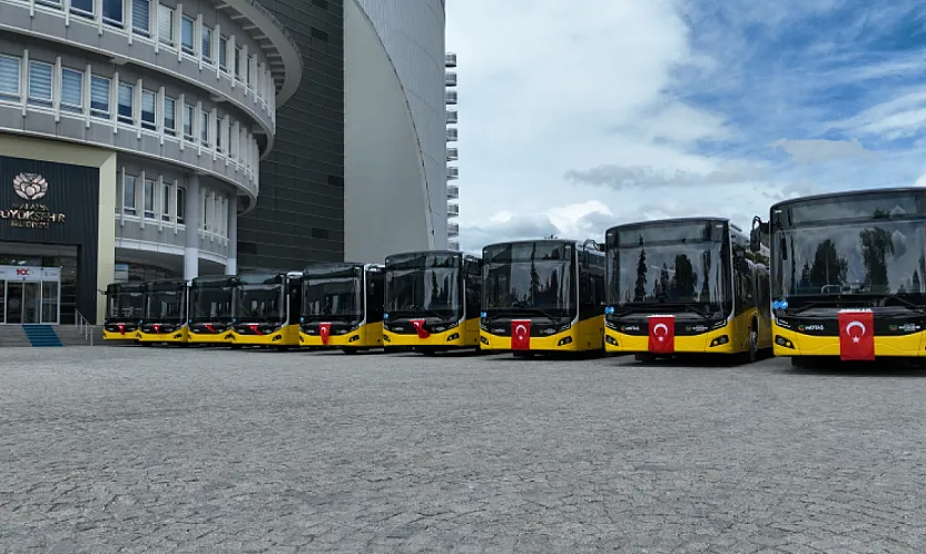 Malatya'da Ulaşım Filosuna 12 Yeni Otobüs