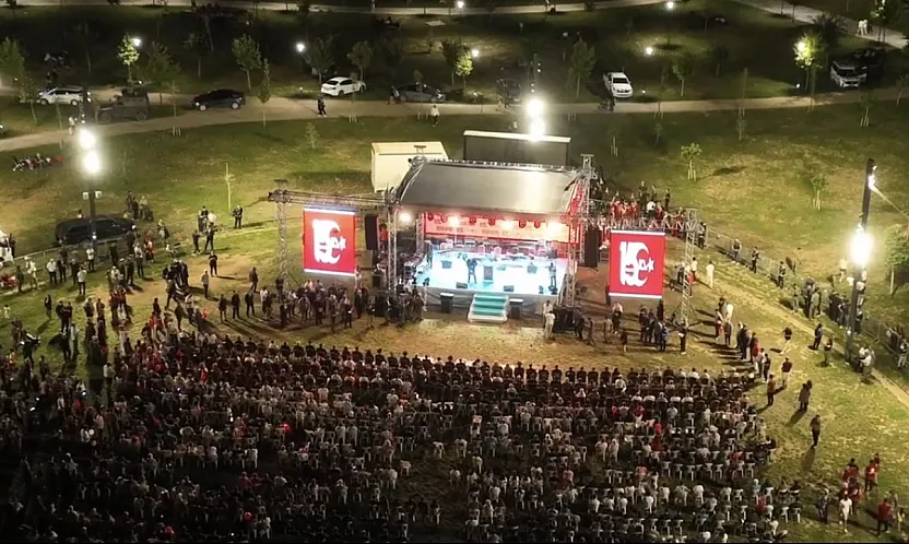 Malatya'da Vatandaşlar 15 Temmuz Anma Programında Bir Araya Geldi