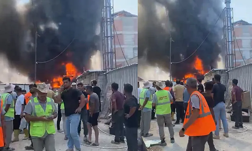 Malatya'da Yangın! Dumanlar Şehri Kapladı