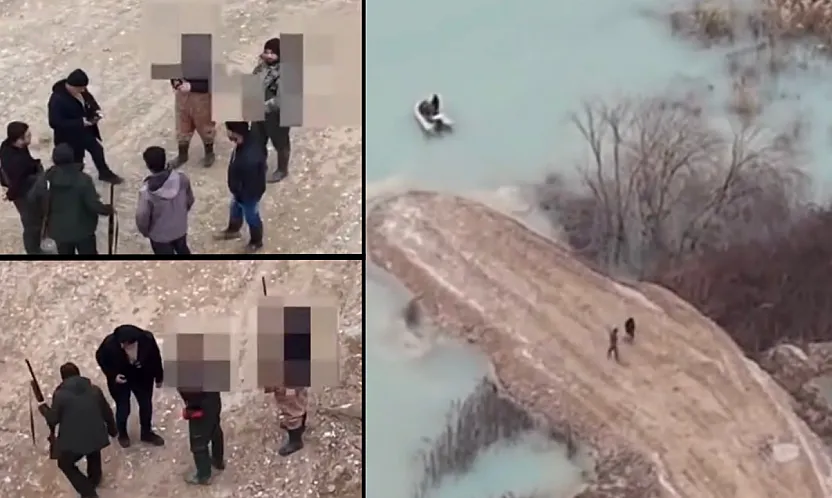 Malatya'da Yasak Avlanan 5 Kişiye Drone Engeli!