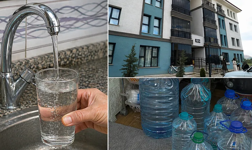 Malatya'da Yeni Yapılan TOKİ Konutlarında İçme Suyu Krizi!