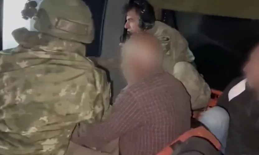 Malatya'da Zamanla Yarış! Dik Yamaçlardan Hava Operasyonu