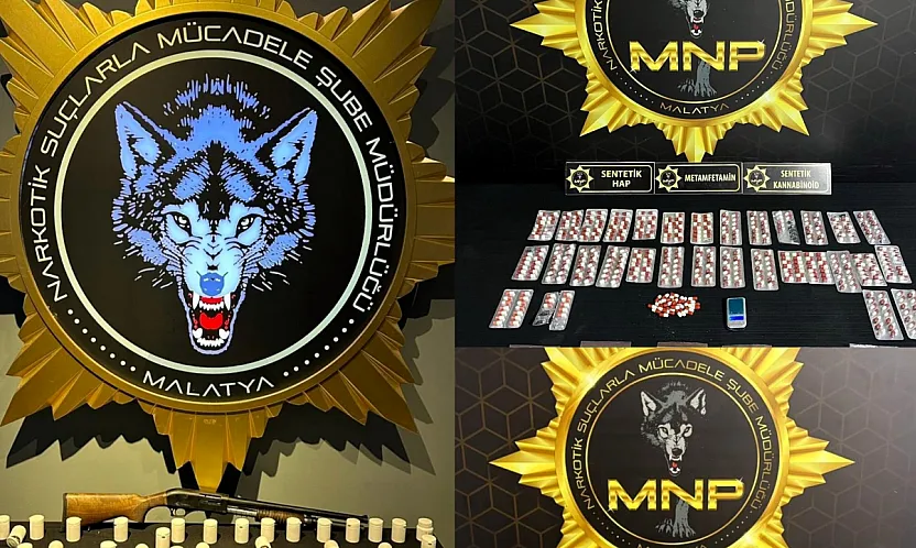 Malatya'da Zehir Tacirlerine Geçit Yok: 3 Tutuklama