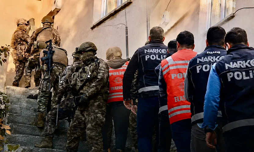 Malatya Dahil 69 İlde Zehir Tacirlerine Darbe! Tonlarca Madde Yakalandı