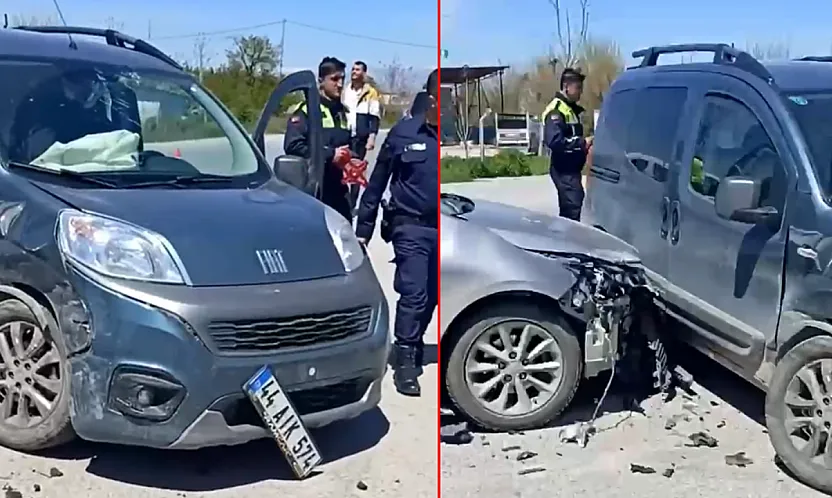 Malatya Dilek'te Dar Köprü Kabusu! 4 Kişi Yaralandı